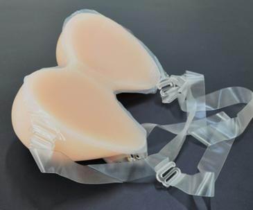 New silicone artificial breasts mastectomy breast form shoulder tape enhancer bra crossdress breasts form 5000g