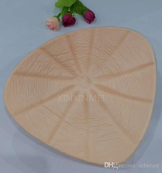 Free shipping light silicone breast forms for mastectomy women cross dressers soft pad 128-460g/piece factory direct sale