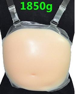 Silicone False Pregnancy Fake Belly Cross-Dress 1850g Stage play use