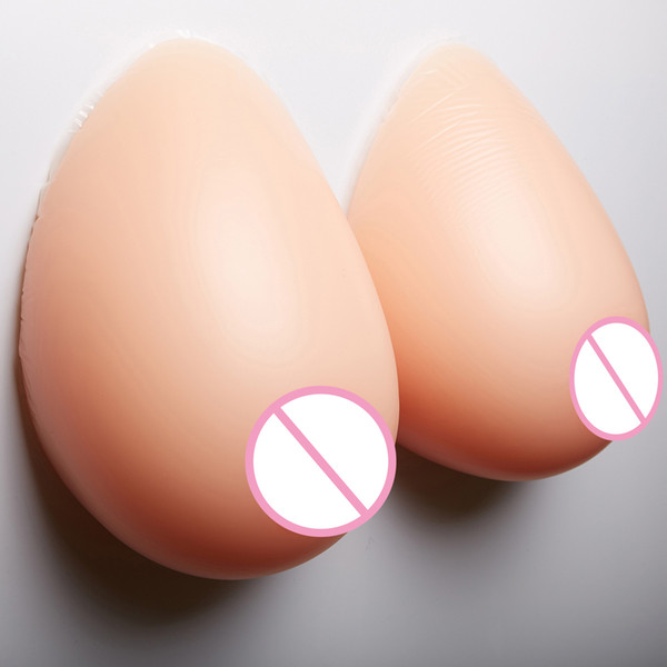 2017 free shipping!!!40 D fake breast , shemale's gift 1600 g tear drop rubber boobs with straps breast enhancer+Vibrator