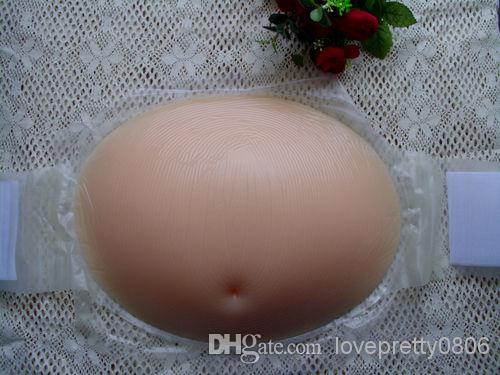 pregnant silicone belly prosthetic belly silicone fake belly drop shipping and wholesale