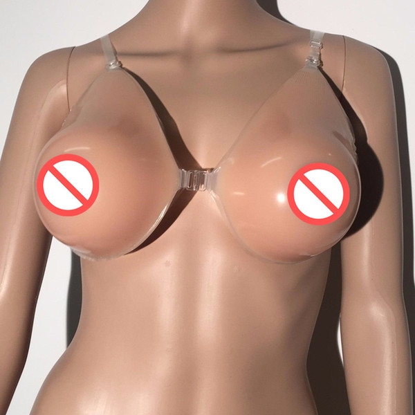 Different Size top Quality Wholesale Straps On breast prosthesis hot sell silicone boobs tear drop shape Crossdresser User