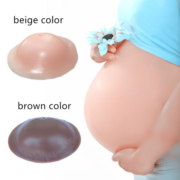 free shipping ! the largest one 8~10 month pregnant fake belly silicone belly false pregnant actors different sizes