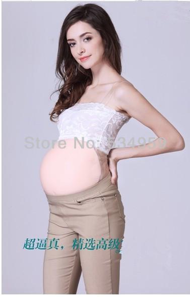 fake pregnant belly,silicone belly ,Pregnant woman fake belly fake pregnant belly for men and weman,hot sell silicone products 1500g/pcs for