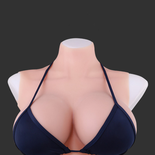 A-F Cup top quliaty very soft Fake Boobs With Nipple Full Bionic Import Silica Gel Realistic Artificial Silicone Breast Form