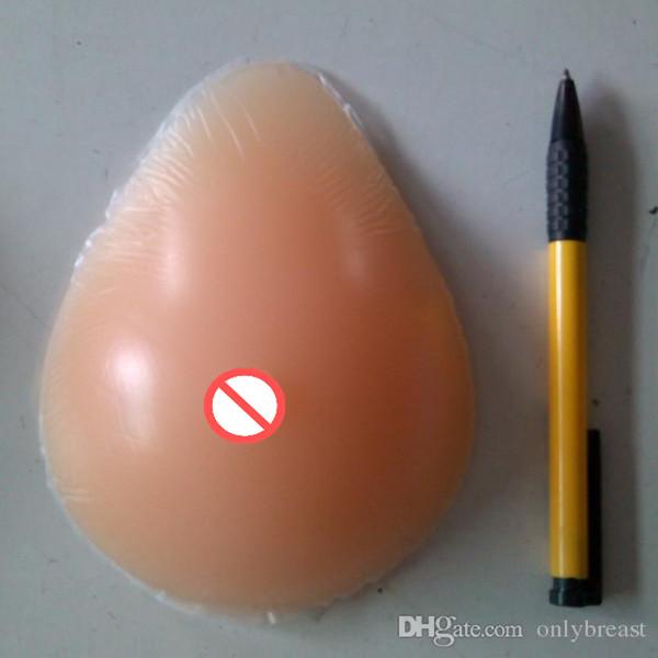 Hot selling silicone fake breast forms soft and beautiful women artificial boobs 150g-700g small flat chest favorite