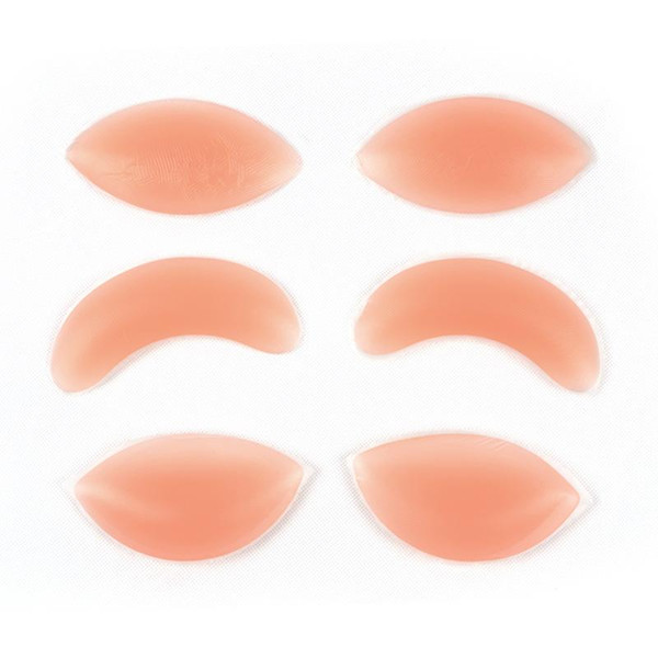 Chicken Fillets Silicone Breast Enhancers Bra Insert Pad silicone Bra Push Up Invisiable Inserts Breast Enhancers Pads 300pairs OPP packing