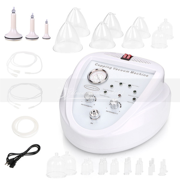 New listing Vacuum Massage Therapy Enlargement Pump Lifting Breast Enhancer Massage Bust Cup Body Shaping Machine