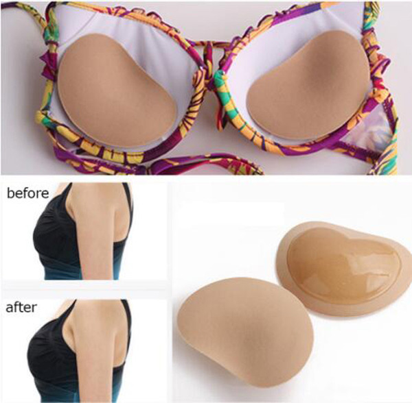 Self Adhesive Breast Petals Nipple Cover Pasties Chest Paste Silicone Inserts Breast Pads Sponge Women Push Up Bra Accessories