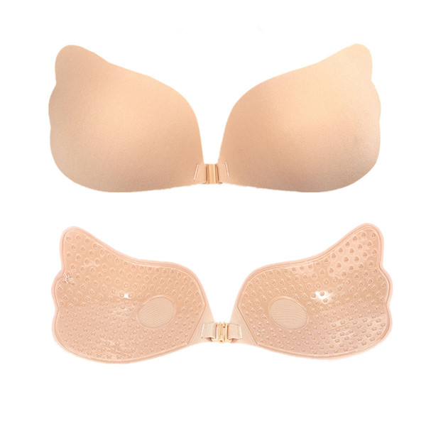 Sexy Push up Seamless Bra Adhesive Silicone Backless Wedding Bralette Strapless Invisible Women Underwear A/B/C/D/E/F.