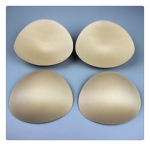 Wholesale Sponge chest pad oval sports underwear swimwear chest pad inserts gather breathable mats breasts