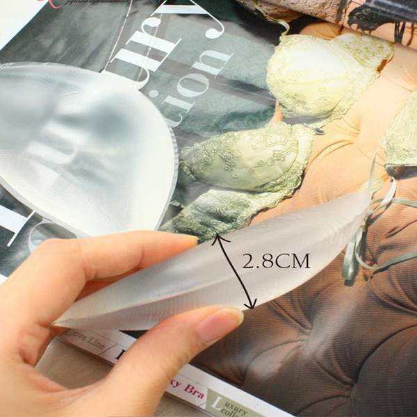 Clear Silicone Bra pad breast Enhancer Swimsuit Bra Insert Beauty breast Pad Women clothing Body Shaper