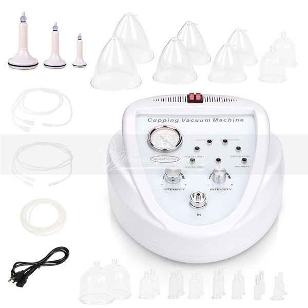 New Arrived Vacuum Massage Therapy Enlargement Pump Lifting Breast Enhancer Massage Bust Cup Body Shaping Beauty Machine