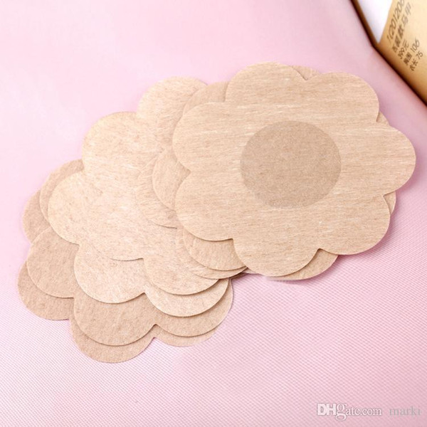 10,000pc=5000pair pcs Womens Sexy Disposable Cubrepezon Nipple Cover Patch Breast Nipple Pad Petals 5pairs/pack #Y164