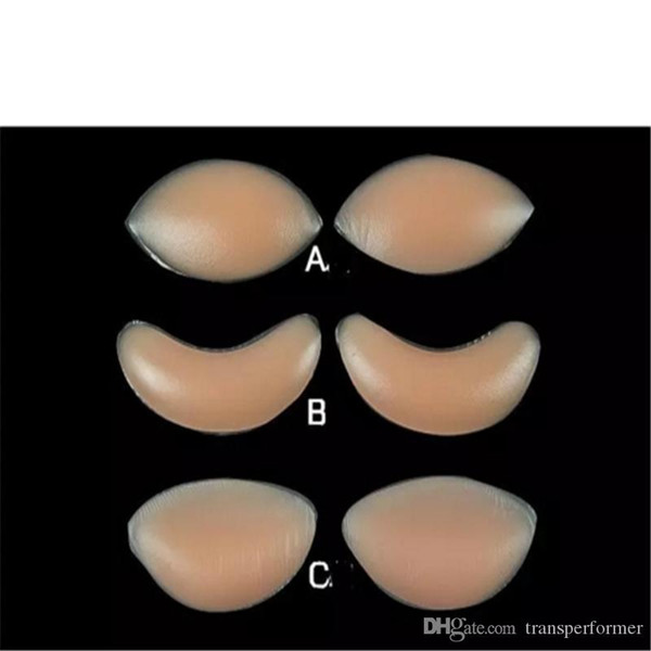 Breast Enhancer Silicone Gel Bra Pads Inserts Push Up For Womens Underwire Bras free shipping 2017101119