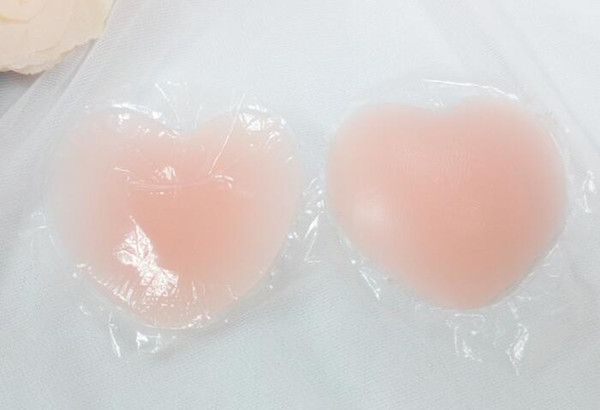 opp bag Silicone Invisible Adhesive Nipple Covers Pad Stick On Gel Push Up Invisible chest paste breast petals