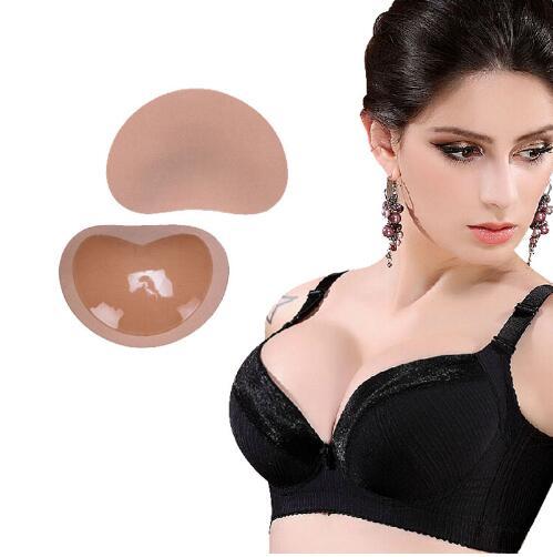 2016 Silicone Bra Insert Push Up Enhancer Bra Pads,Swimsuit Bikini Breast Pads,Silicone And Sponge Underwear Intimates Accesso Free Shipping