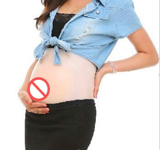 fake pregnant belly/1500g silicone belly /soft touch fake silicon beer belly for pregnancy testing with bag,