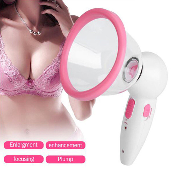 Portable Infrared Electric Breast Enhancer Bra Heating Sunction Cup Enhancement Enlargement Massager Vacuum Physiotherapy Breast Massager