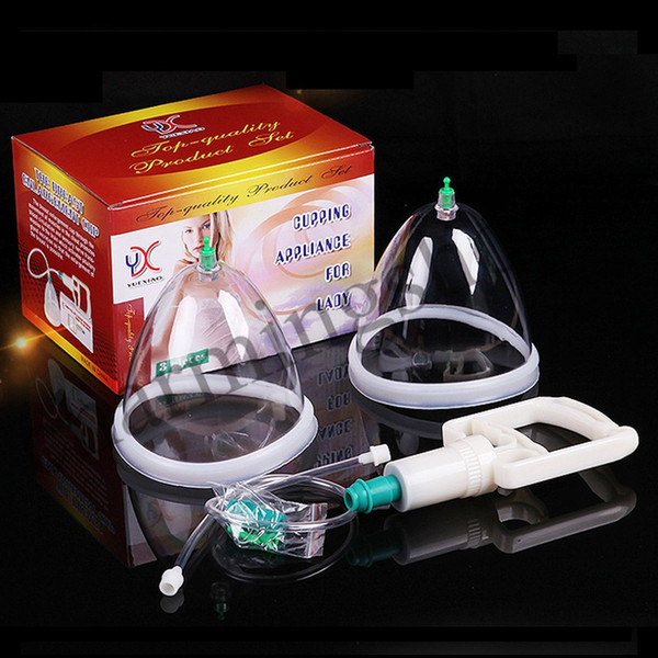 Portable Breast And Buttock Enhancement Pump Lifting Vacuum Cupping Suction Therapy Household Beauty Equipment With Abs Material DHL Free