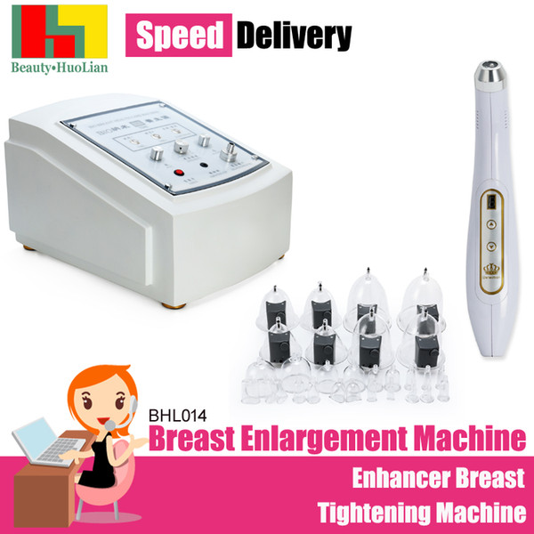 TOP FASHION Electric vibrating Vacuum Nipple hip Massage vacuum beauty machine for breast liftiing and enlargment free shipping