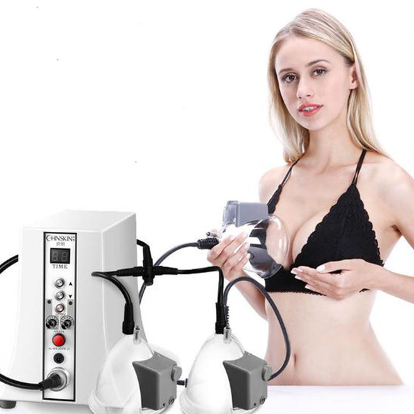 Negative pressure low frequency Breast enlargement machine Breast Enhancer Enlarger massager Breast enlargement pump DHL free shipping