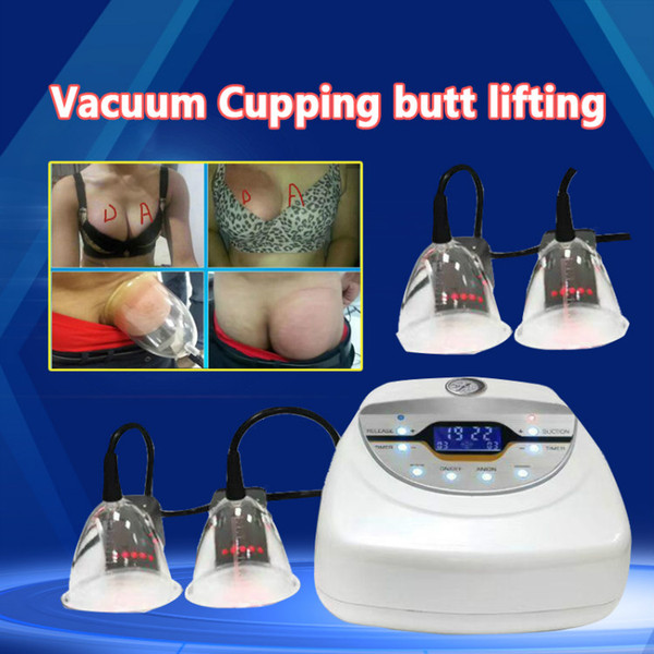 2019 New Version !!! Vacuum Massage Therapy Enlargement Pump Lifting Breast Enhancer Massager Bust Cup Body Shaping Beauty Machine