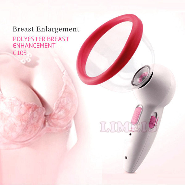 Free Shipping Portable Breast Enhancement Vacuum Suction Breast Pump Breast Lifting Cupping Machine for home use