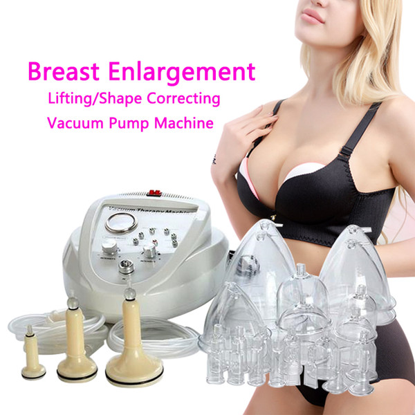 Portable 5in1 Breast Massage Breast Enlargement Pump Vacuum Massage Bust enlarger firming breast care Body Shaping