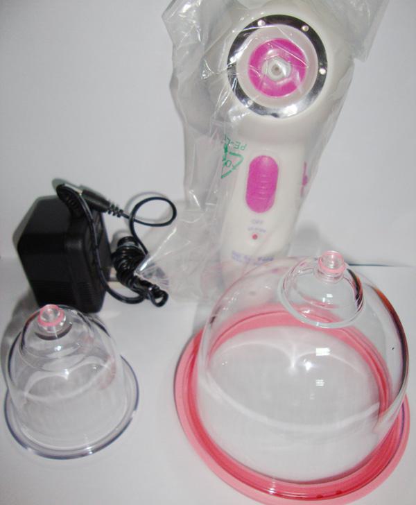 Electric Breast Enlargement Pump Breast Massager with two Breast Building Cups