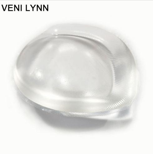 VENI LYNN 265g/pair Soft Big Full Cup Silicone Inserts Clear Breast Enhancers For Bras Swimsuits and Bikini