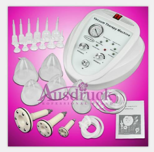 tax free! 3size cups Vacuum Therapy Breast Enlargement Enhancement Bra Pump Breast Massager Lifting body shaping beauty equipment