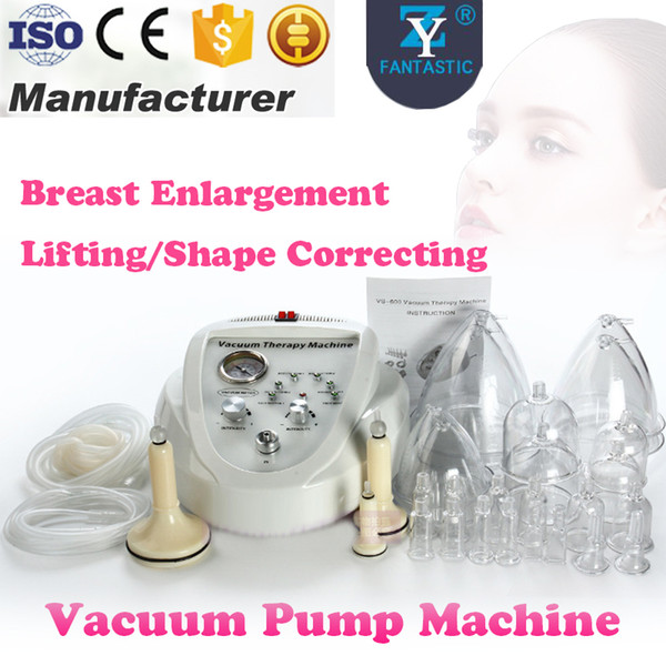 Portable 5 in 1 Vacuum Breast Enlargement Lifting Buts Breast Enhancer Shape Slimming Breast Care Machine