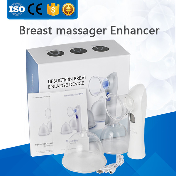 New Vacuum Massage Therapy Breast Enlargement Pump Lifting Breast Enhancer Massager Bust Cup Body Shaping Beauty Machine