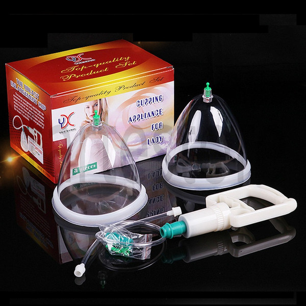 Physical Massage Breast Enhancement Bust Enhancer ABS Material Composed of Cup Suction Pump