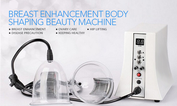 Breast Enlargement Breast Massager Machine With Different size Vacuum Pump Bust Enhance Beauty Equipment