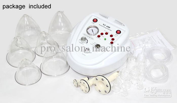 Portable 5in1 Breast Massage Vacuum Enlargement Thearpy Bust Enlarger Enhancer Machine body shaping