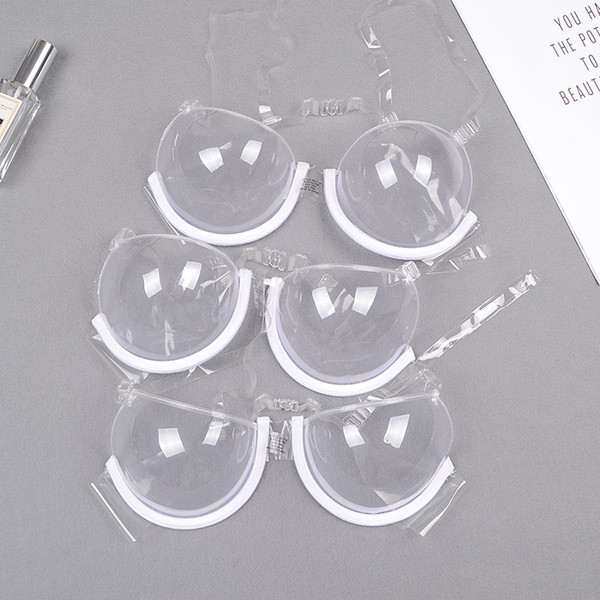 2018 Newest Plastic Disposable Bra One Off Bra Clear Bra One Time Underwear DHL Free Ship