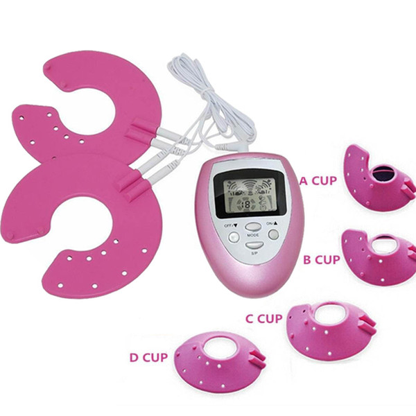 Electronic Breast Massager pads cellulite massage tools breast enlargement Enhancer Enlarger Chest Pulse Bust Muscle Machine