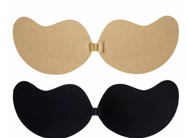 Silicone Invisible Bra Strapless Push-up Bra V shape Self Adhesive Stick on Gel Bras Bust Body Breast Support 1000pcs