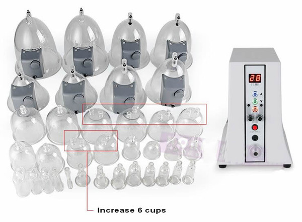 35pcs Cups vacuum infared breast care Pump enhancement Enlargement Vacuum Natural permanent High-frequency massage Breast Enhancement