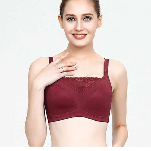 ONEFENG New Design Mastectomy Bra Pocket Bra for Silicone Breast Forms Breast Cancer Women Fill Artificial Boobs 6030