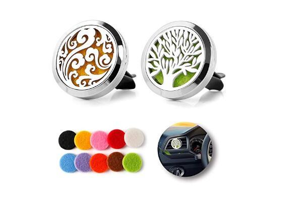 Car Air Freshener Car Perfume Diffuser Clip car Air Auto Vent Freshener Essential Oil Gift Locket Decor accesorios automovil