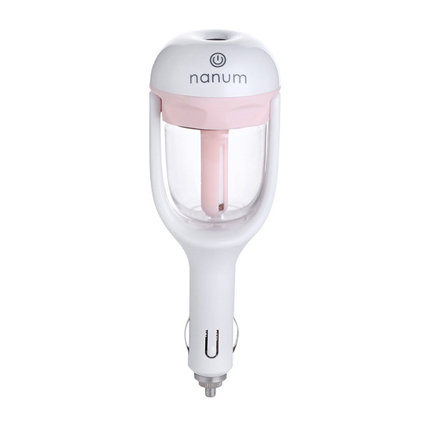 Nanum Car Plug Air Humidifier Purifier,Vehicular essential oil ultrasonic humidifier Aroma mist car fragrance Diffuser