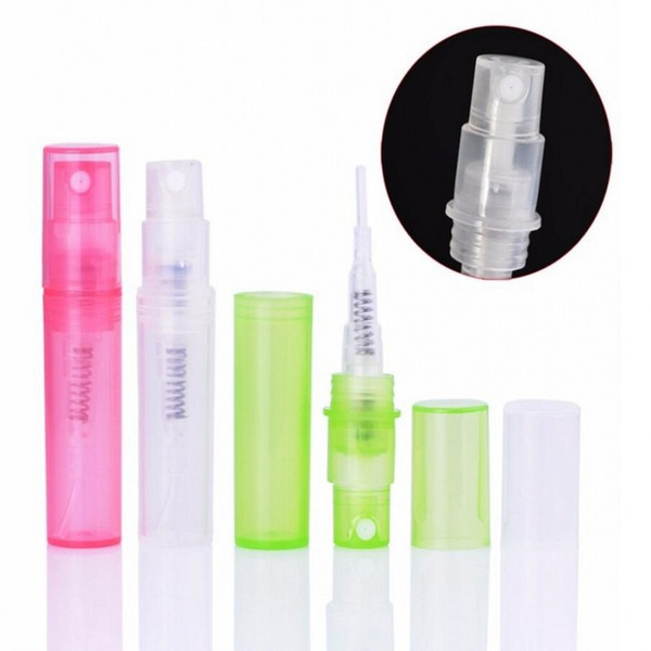 2 ml (1000pcs/lot) Mini Perfume Spray Perfume Vials Sample Test Bottle Atomizer Perfumes Bottles free shipping