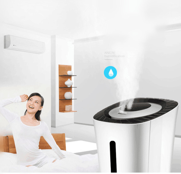 Intelligent LCD remote anion humidifier mute home bedroom large capacity office air aroma machine