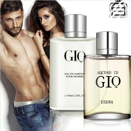 GIQ Men Cologne Perfume Long-lasting Fresh Floral Fragrance Dating Necessary Man Parfum Spray 100ML /3.3fl.oz Free Fast Shipping