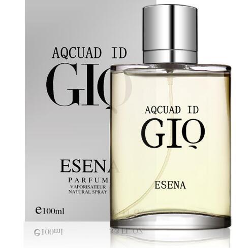 Holiday Wholesale! GIQ Men Perfume Long-lasting Fresh Floral Fragrance Dating Necessary Man Cologne Spray 100ML /3.3fl.oz Free Shipping