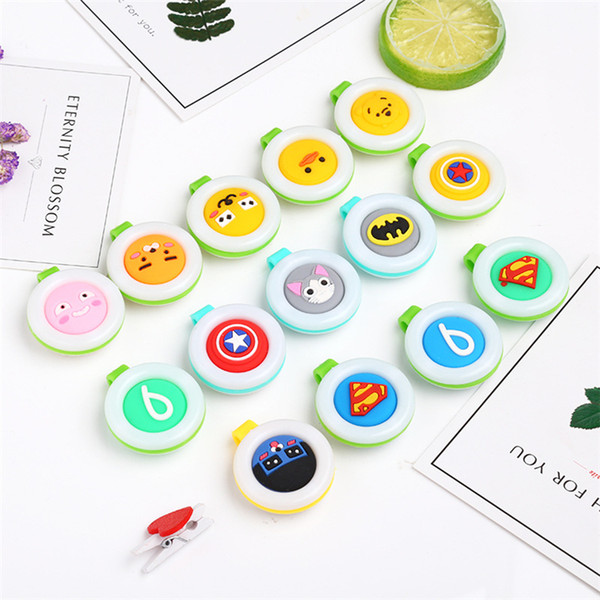 New Mosquito Repellent Badge Button Buckle Colorful Baby Pregnant Woman Mosquito Repellent Clip Protection Stationery Set DHL free shipping