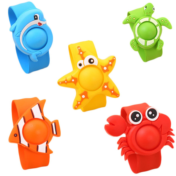 indoor Cartoon Silicone Natural Essential Oil Anti Mosquito Repellent Bracelets Baby Infant Children Hand Ring